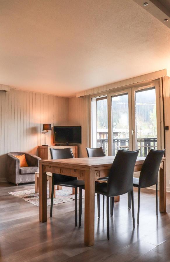 Appartement Lyret Centre Chamonix, Vue D'Exception Exterior photo